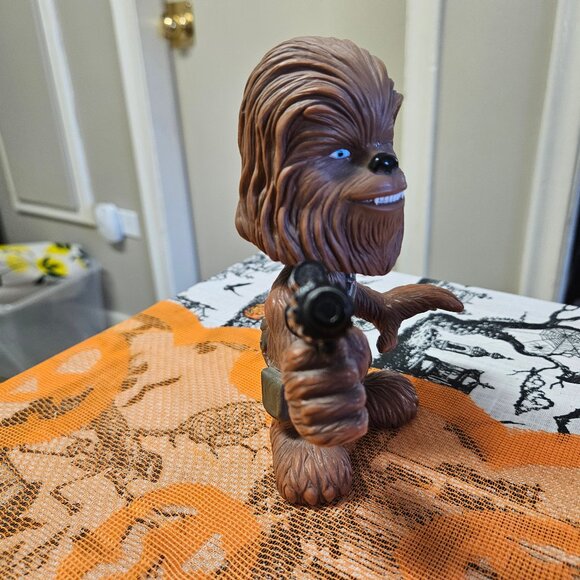 Star Wars Funko Chewbacca Bobblehead 2009 Wacky Wobblers Bobble Head - Picture 2 of 11